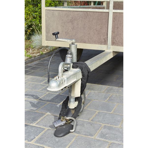Sabot d'ancrage fixation sol ou mur A080Q Mottez