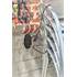 Sabot d'ancrage fixation sol ou mur A080Q Mottez