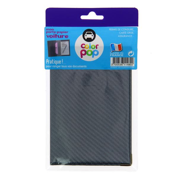 Porte papier CARBONE GRIS FONCE