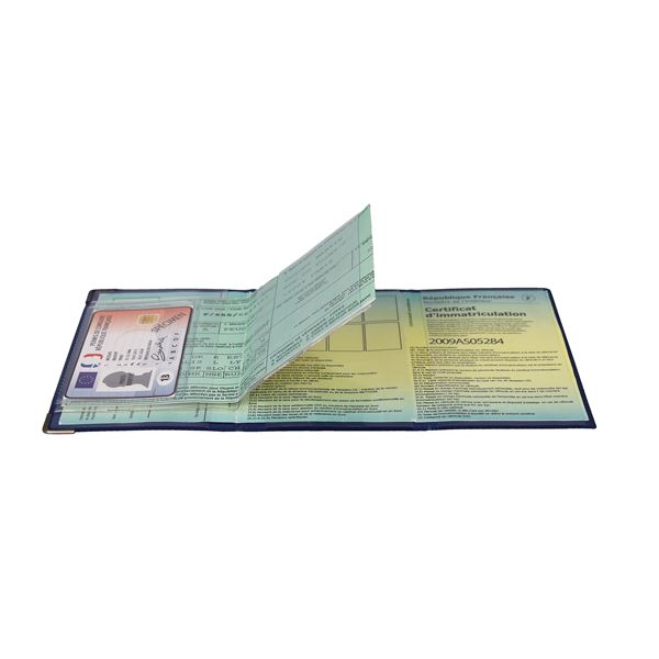 Porte papier nouveau permis de conduire Marine