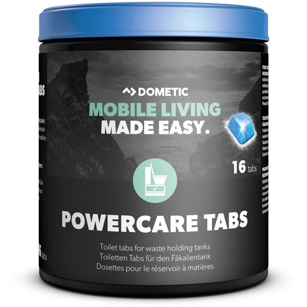 PowerCare Tabs Dometic blue 16 dosettes