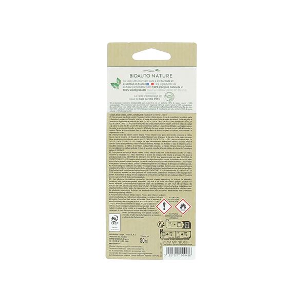 Spray désodorisant parfum Fleur d'oranger