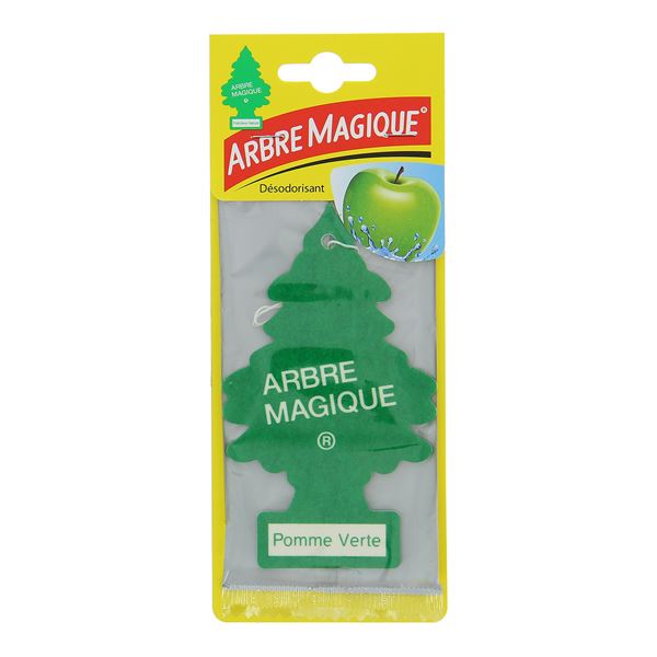 Désodorisant Arbre Magique senteur Pomme verte