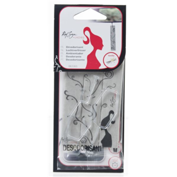 Désodorisant plaquette vanille Red Sign for Ladies