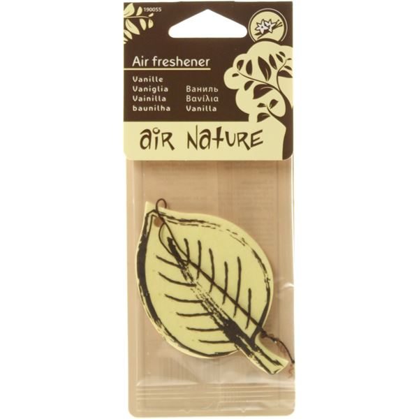Désodorisant plaquette 2D parfum vanille Carlinéa