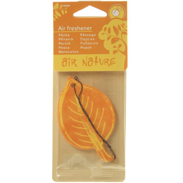 Désodorisant CARLinea Air nature plaquette 2D parfum pêche