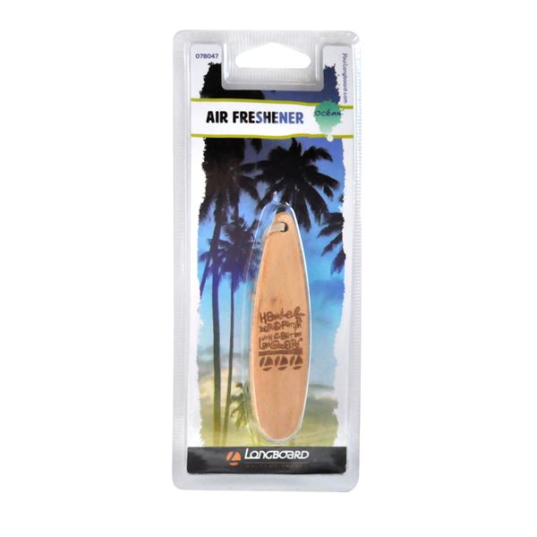 Désodorisant Longboard surf bois à suspendre