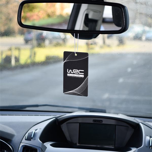 Désodorisant en plaquette sport WRC