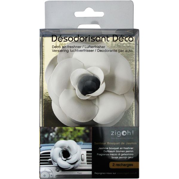 Désodorisant voiture Fleur cuir