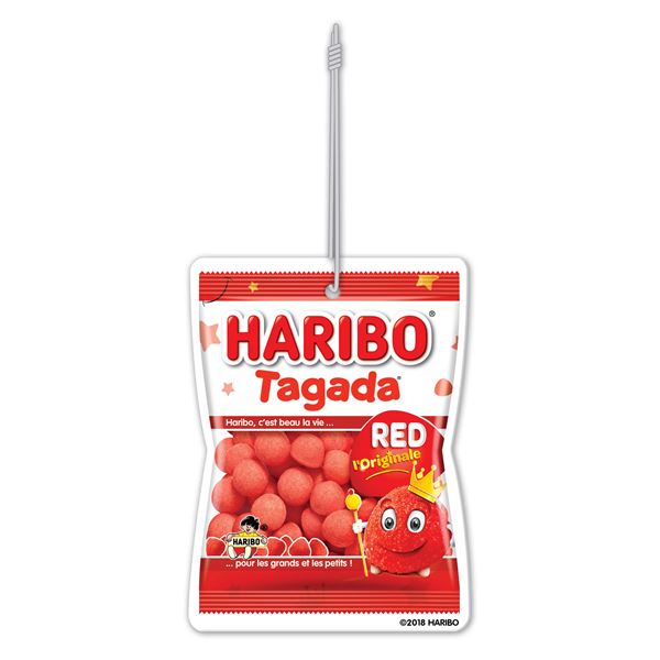 Désodorisant voiture carte parfumée Haribo® Tagada®