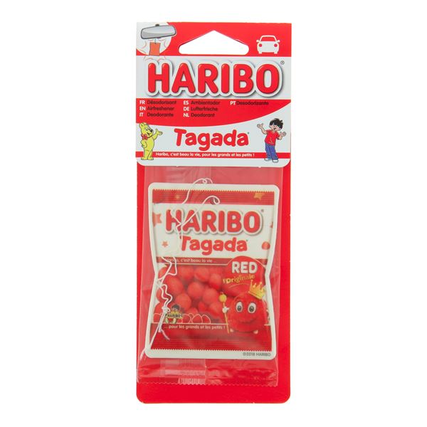 Désodorisant voiture carte parfumée Haribo® Tagada®
