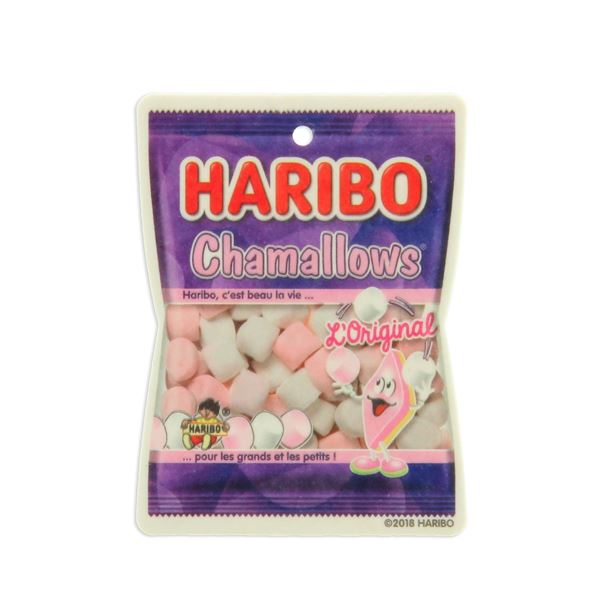 Désodorisant voiture carte parfumée Haribo® Chamallows®