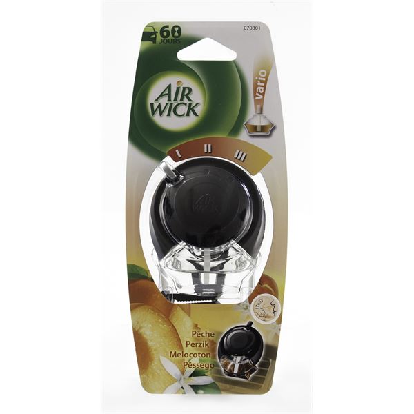 Désodorisant voiture diffuseur pêche Air Wick