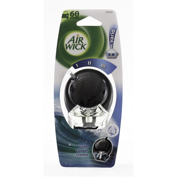 Désodorisant voiture diffuseur océan Air Wick