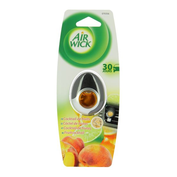 Désodorisant voiture mini bicolore cocktail de fruits Air Wick