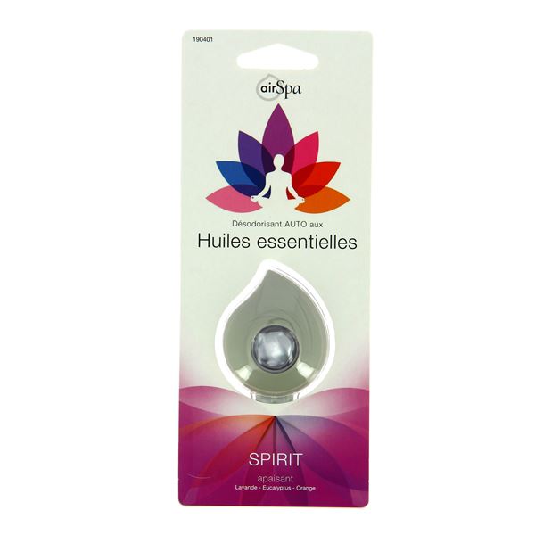 Désodorisant voiture diffuseur Spirit Air Spa