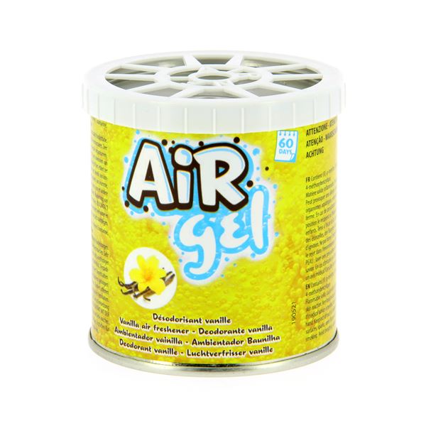 Désodorisant voiture boite, senteur vanille, Air Gel