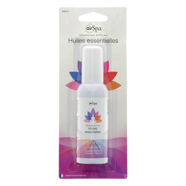 Désodorisant voiture spray senteur sport, Air Spa