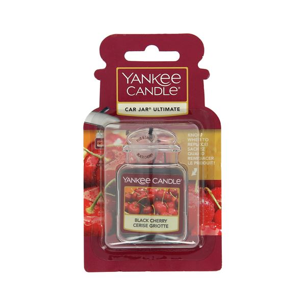 YANKEE CANDLE Car Jar Ultimate Black Cherry