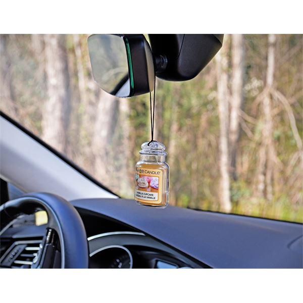 YANKEE CANDLE Car Jar Ultimate Vanilla Cupcake