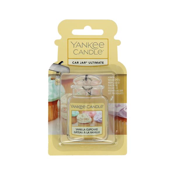 YANKEE CANDLE Car Jar Ultimate Vanilla Cupcake