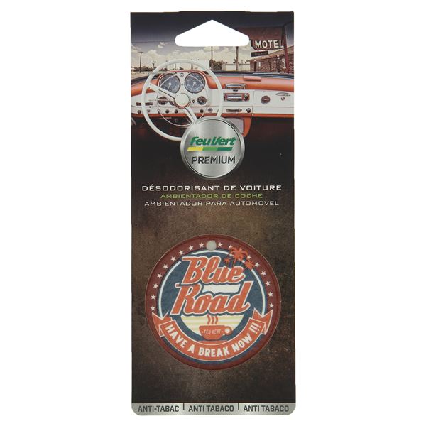 Désodorisant plaquette Feu Vert Premium senteur anti-tabac