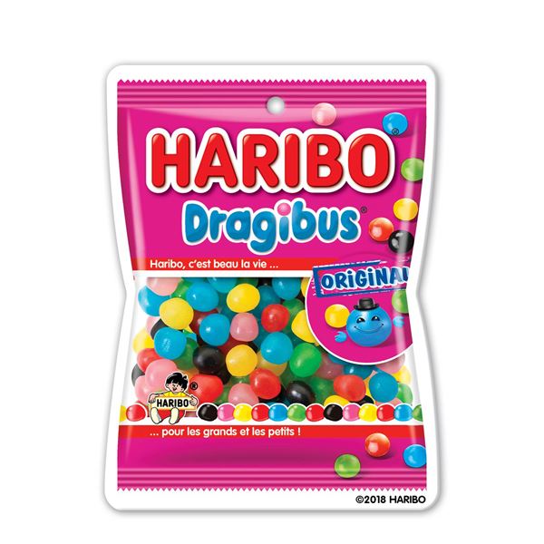 Désodorisant carte parfumée Haribo® Dragibus®
