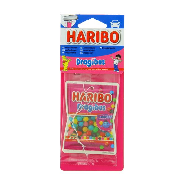 Désodorisant carte parfumée Haribo® Dragibus®