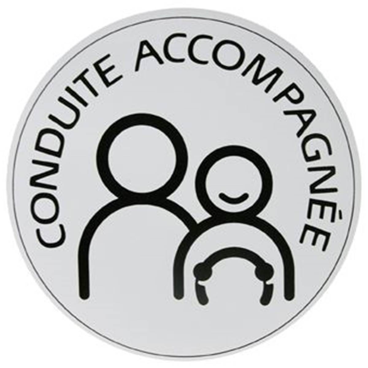 Disque Conduite Accompagnée Magnétique