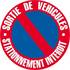 Disque stationnement interdit, diamètre 250 mm