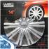 Enjoliveurs 15 Michelin Black Edition x4