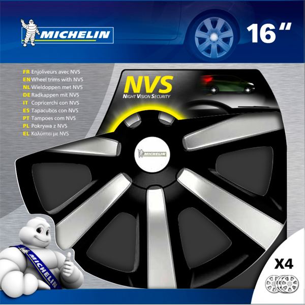 4 EnjoliveursS 16'' MICHELIN BLACK EDITION