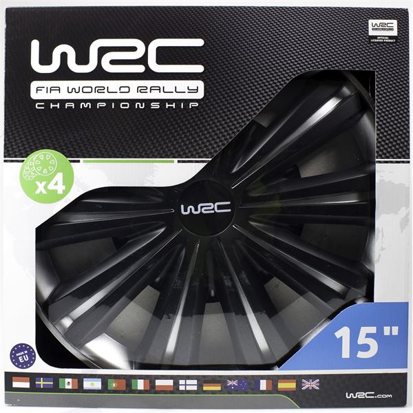 Enjoliveur WRC 15" bicolore x 4
