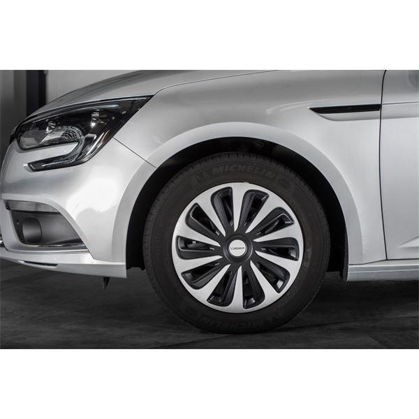 4 Enjoliveurs MICHELIN 14 pouces NVS 3D Black Edition