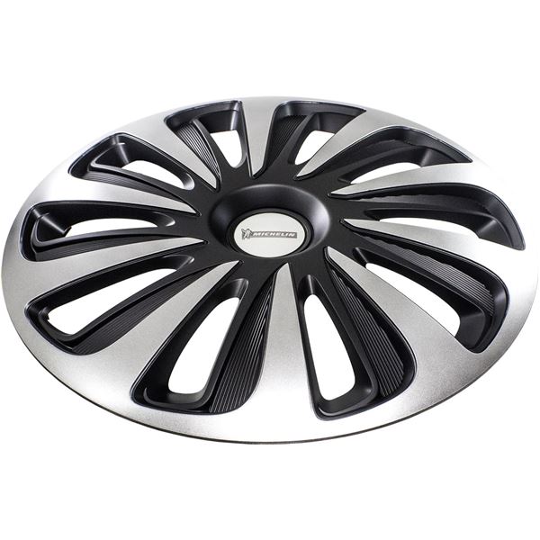 4 enjoliveurs 17 pouces Michelin 3D Black Edition