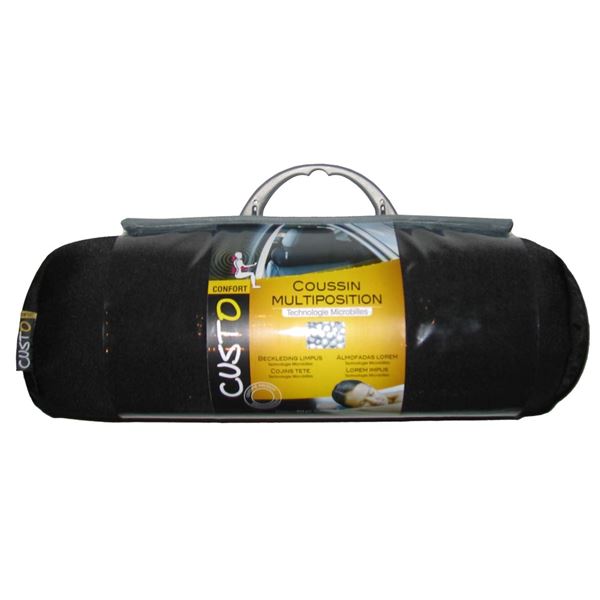 Coussin multiposition technologie microbilles