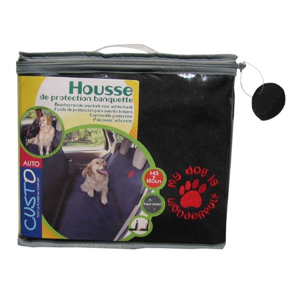 Housse de protection banquette pour animaux