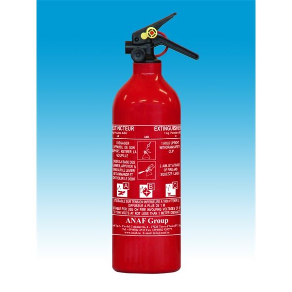 Extincteur auto 1kg
