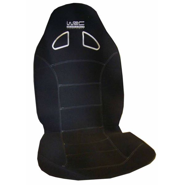 Couvre-siège voiture racing noir WRC