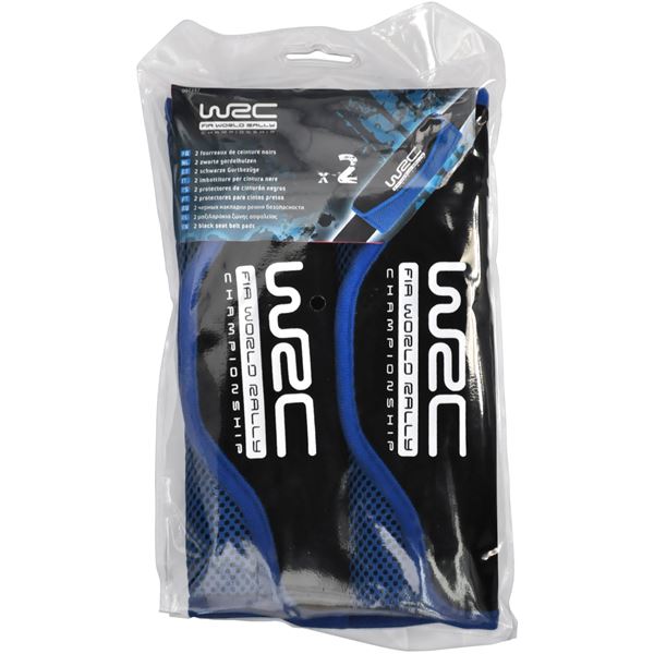 2 Fourreaux de ceinture WRC  "Blue Race sport".