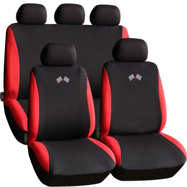 Housse universelle TU + Rallye Noir et Rouge