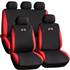 Housse universelle TU + Rallye Noir et Rouge