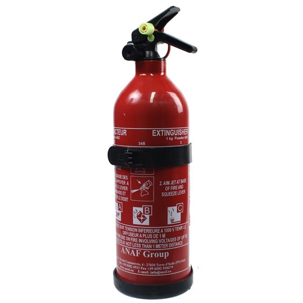 Extincteur véhicule type ABC 1 kg tous feux