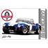 Plaque Blue Shelby Cobra