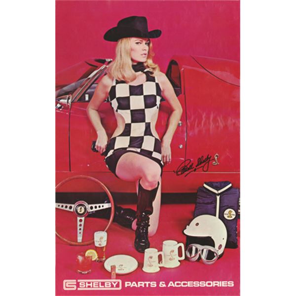 Plaque red Shelby Cow Girl