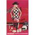 Plaque red Shelby Cow Girl