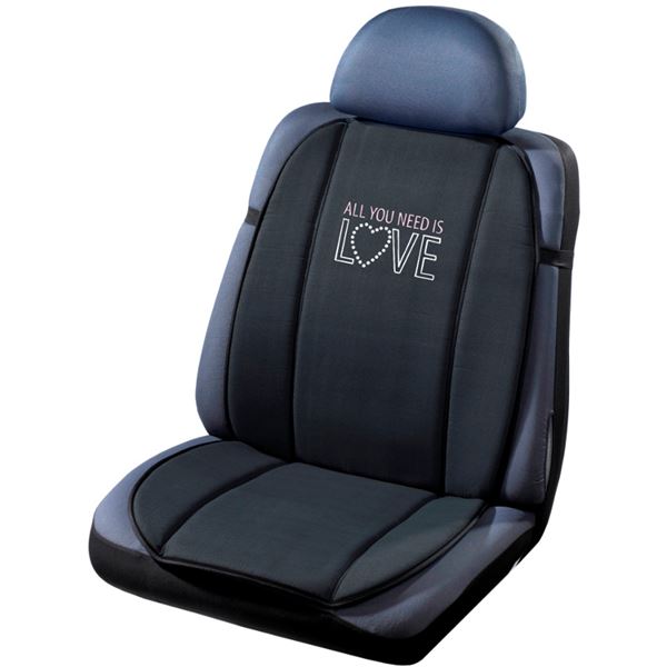 Couvre siège voiture inscription All you need is love