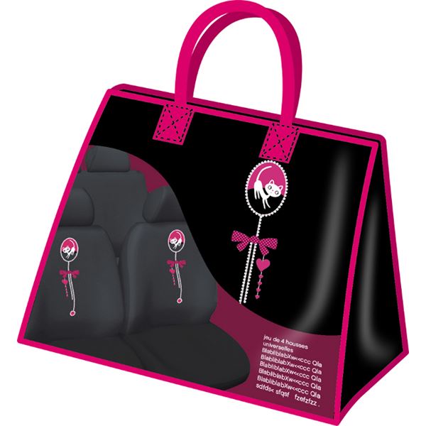 Housses de sièges design féminin Zigoniric