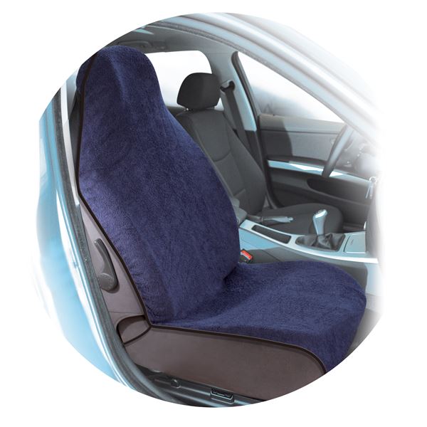 Couvre siège serviette bleu GTI SODIFAC