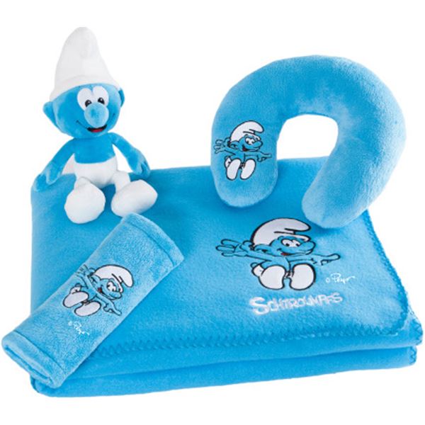 Kit confort voiture enfant schtroumpfs